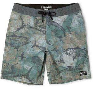 PELAGIC Men's Deep Drop Board Shorts